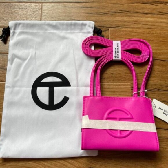 🆕Telfar Small Size Shopping Bag-Pink - Picture 2 of 3